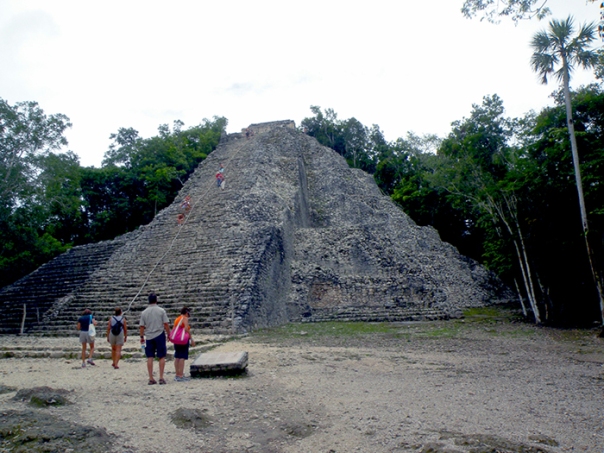 Original Coba Maya Encounter - Ruínas de Cobá -  Pirâmide Nohoch Muul